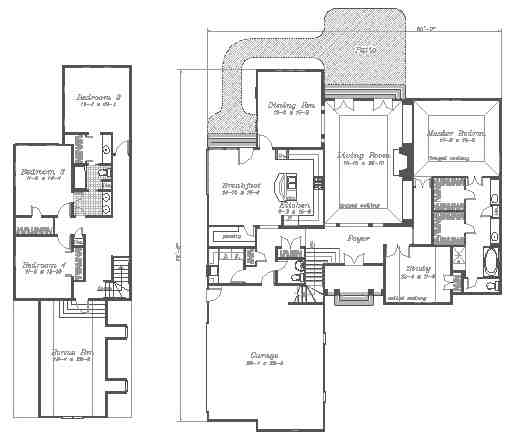 First Floor Plan of House